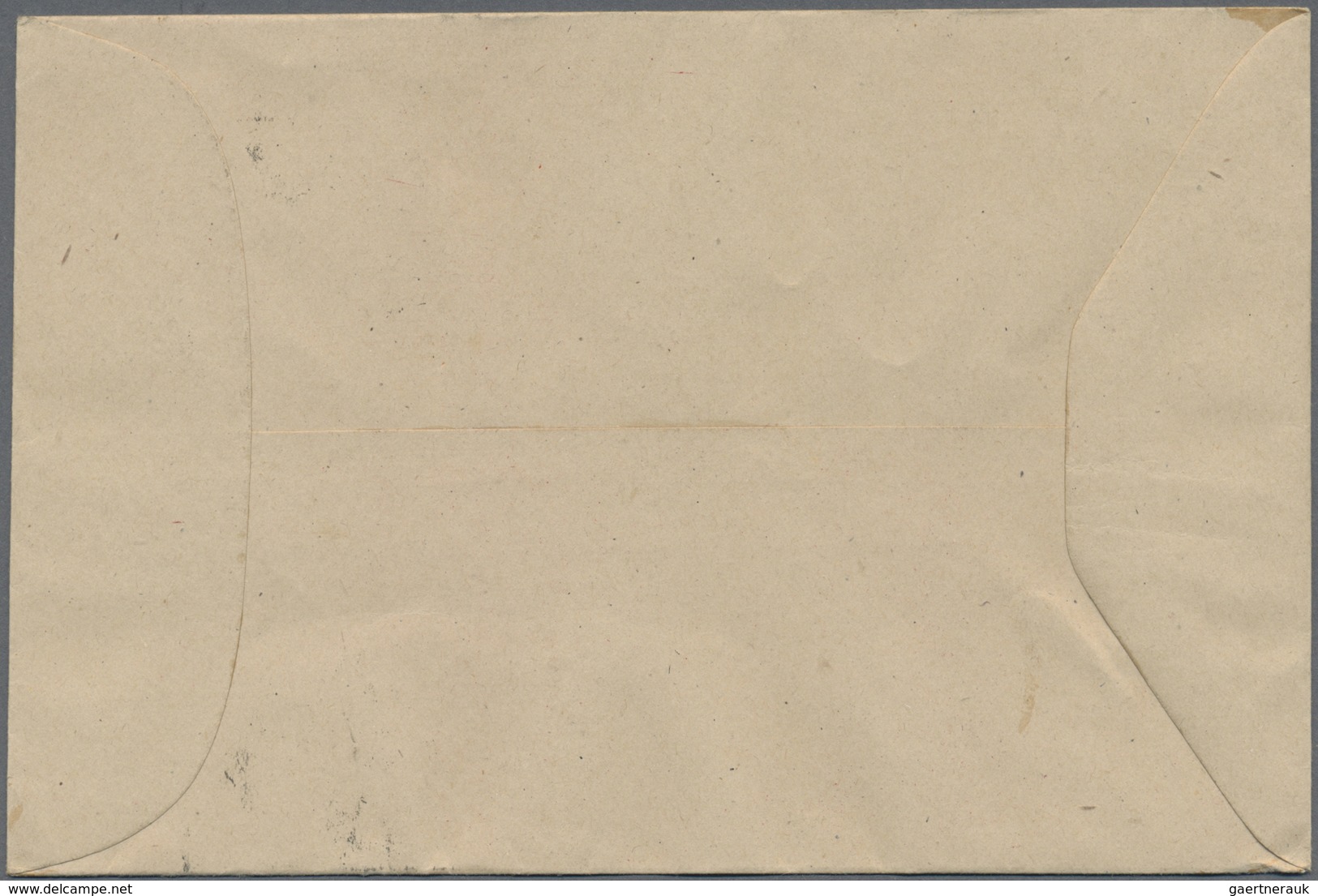 GA Thailand - Ganzsachen: 1939 Postal Stationery Envelope 10s. Carmine, Without Embossed Imprint In Sia - Thailand