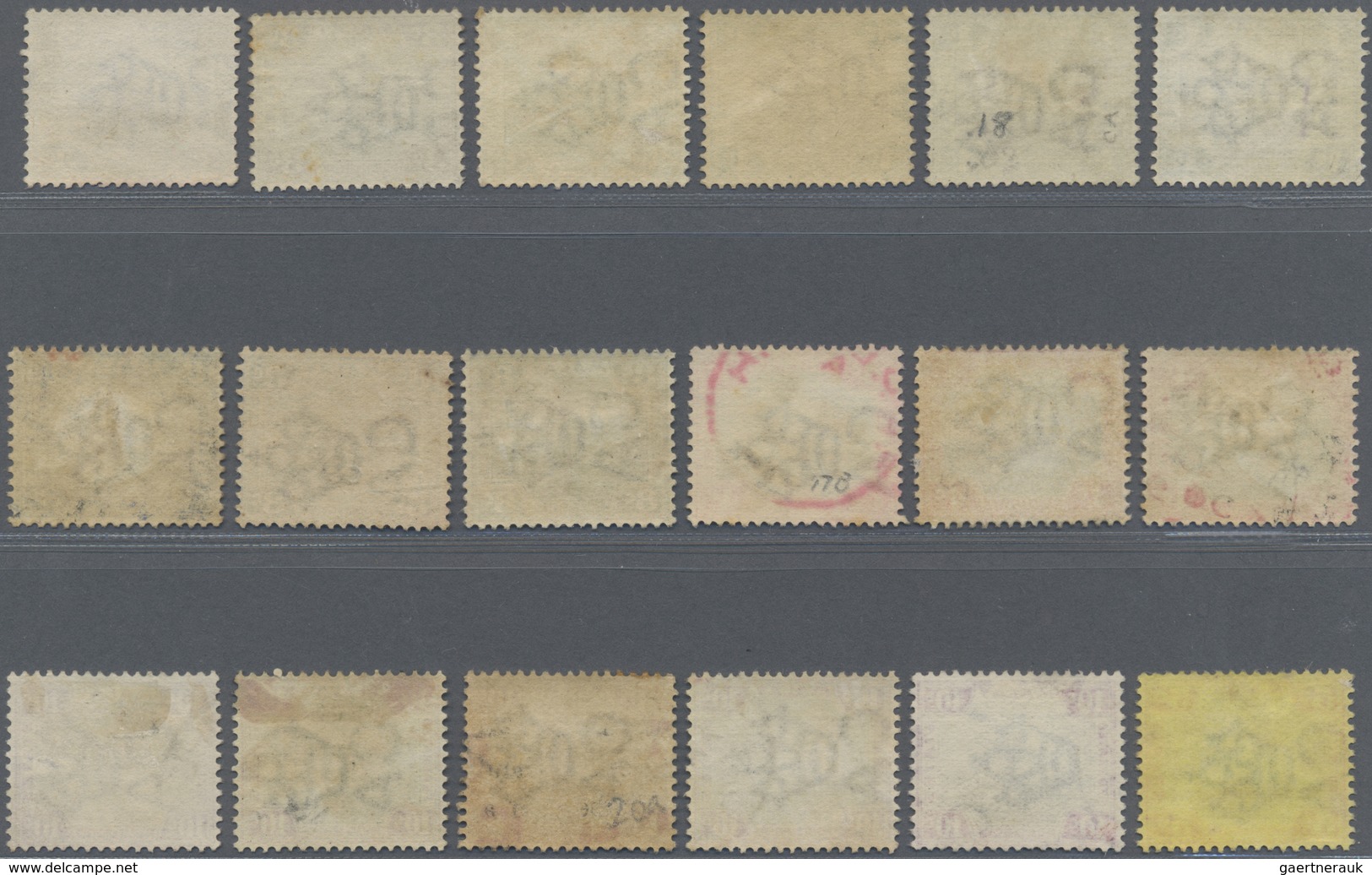 O Malaiischer Staatenbund: 1901, Tiger Definitives With Wmk. Crown CA Complete Set Of 22 Stamps Incl. - Federated Malay States