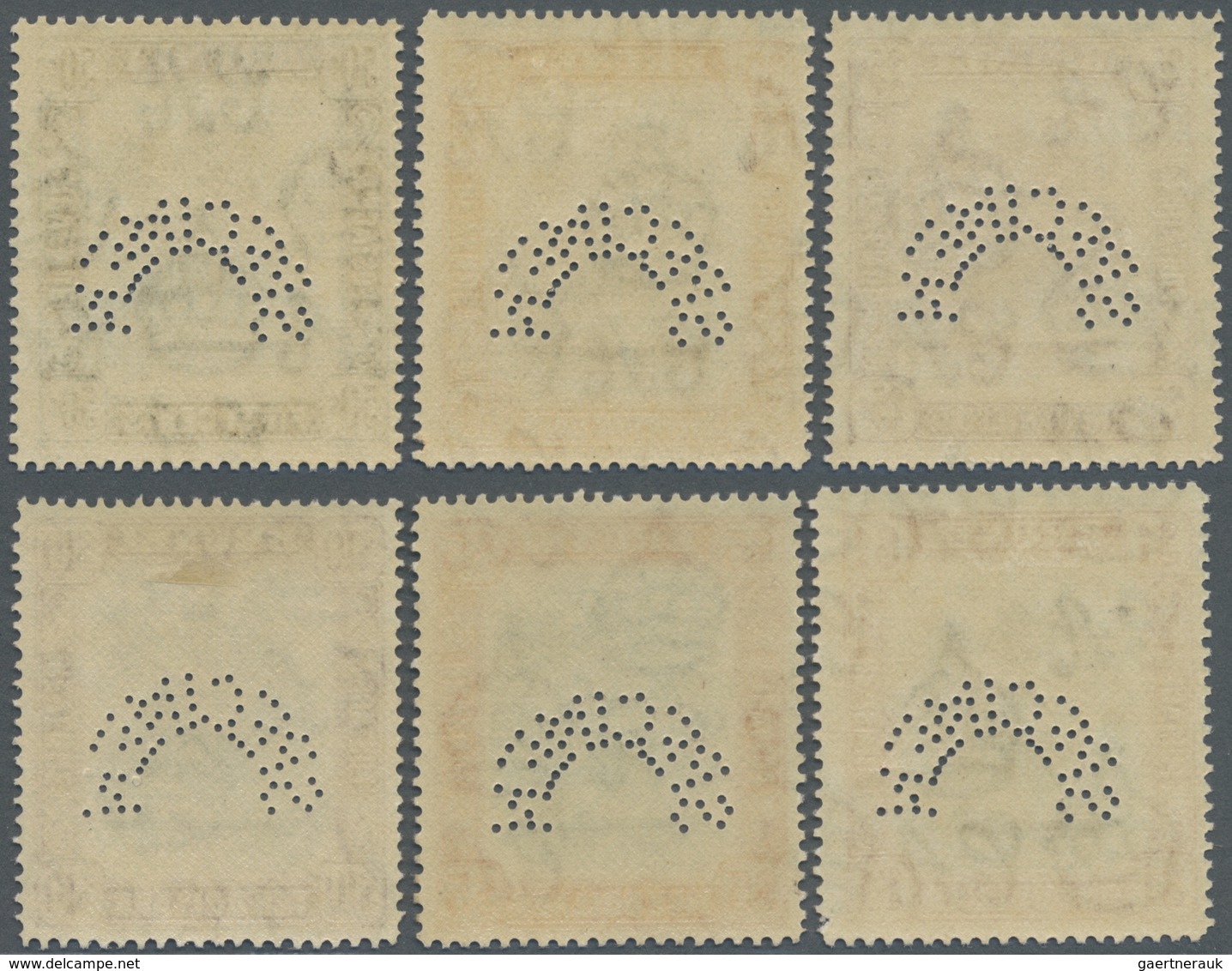 * Brunei: 1947/1948, 'Huts And Canoe And Water Village' With Mult. Script CA Wmk. Complete Set Of 14 P - Brunei (1984-...)