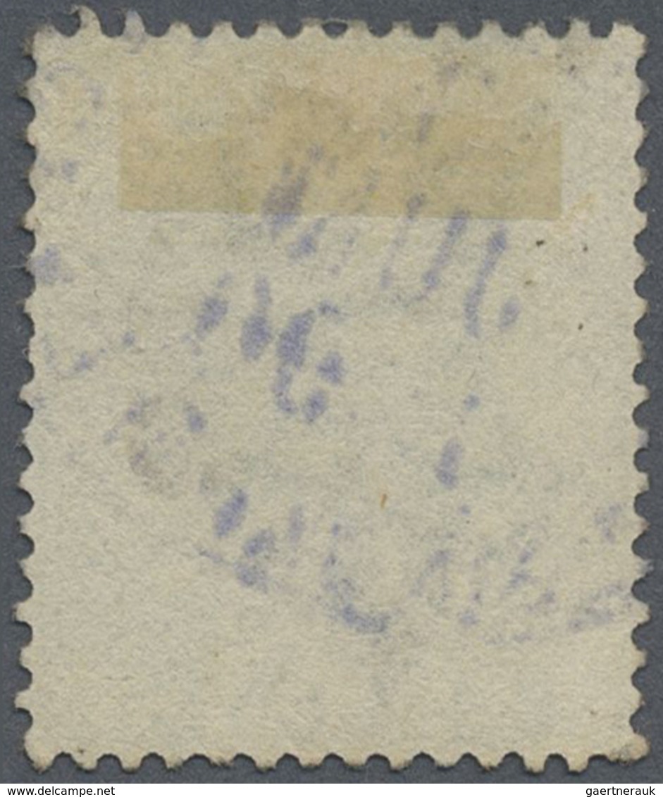 O Malaiische Staaten - Straits Settlements: 1883-91 24c. Green, Variety WATERMARK INVERTED, Used And C - Straits Settlements