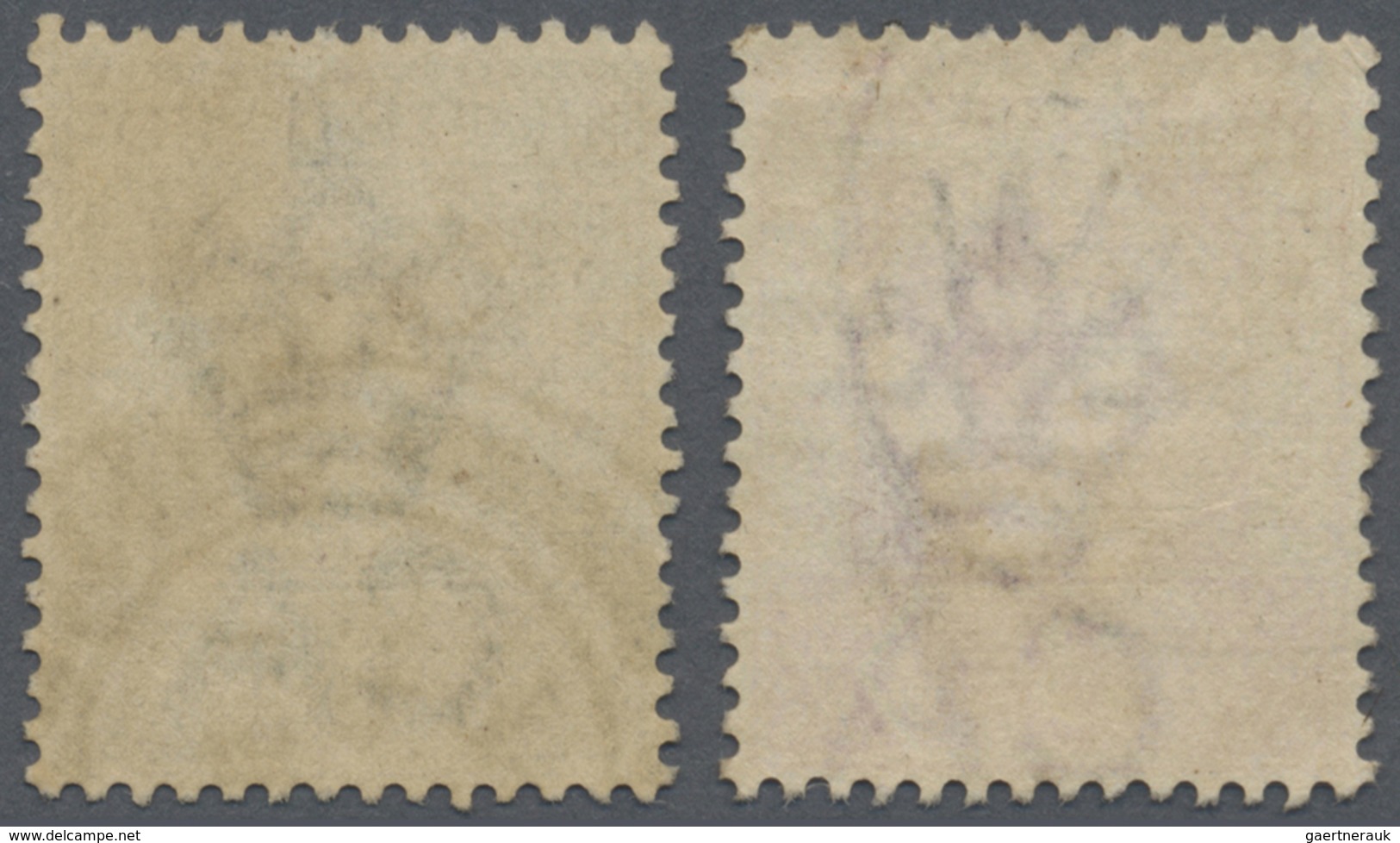 O Malaiische Staaten - Straits Settlements: 1892-99 QV 3c. Carmine-rose With "Malformed S" And 3c. Bro - Straits Settlements