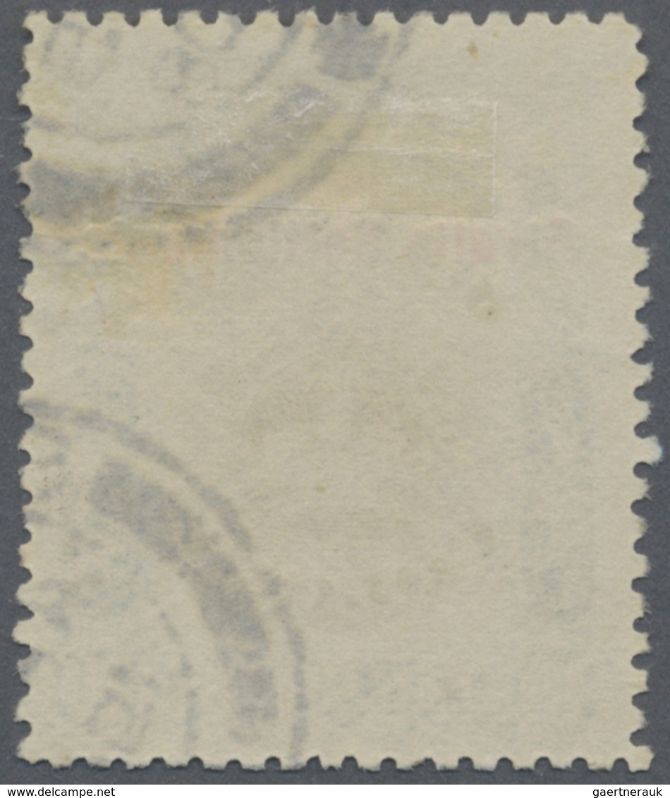 O Malaiische Staaten - Straits Settlements: 1906-07 10c. Brown & Slate, Variety "No Stop After Settlem - Straits Settlements