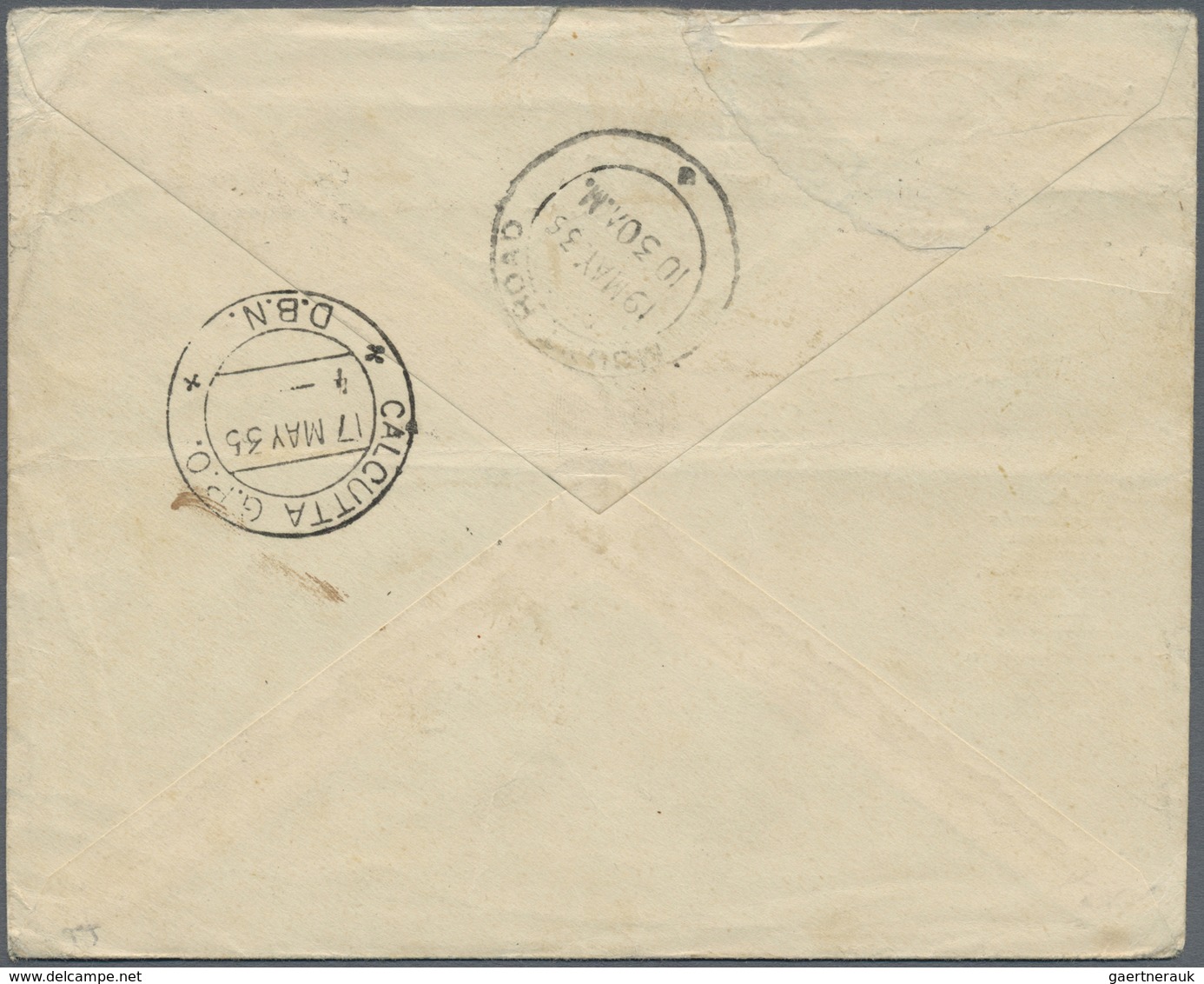 Br Malaiische Staaten - Straits Settlements: 1935. Illustrated 'Raffles Hotel' Air Mail Envelope (opein - Straits Settlements