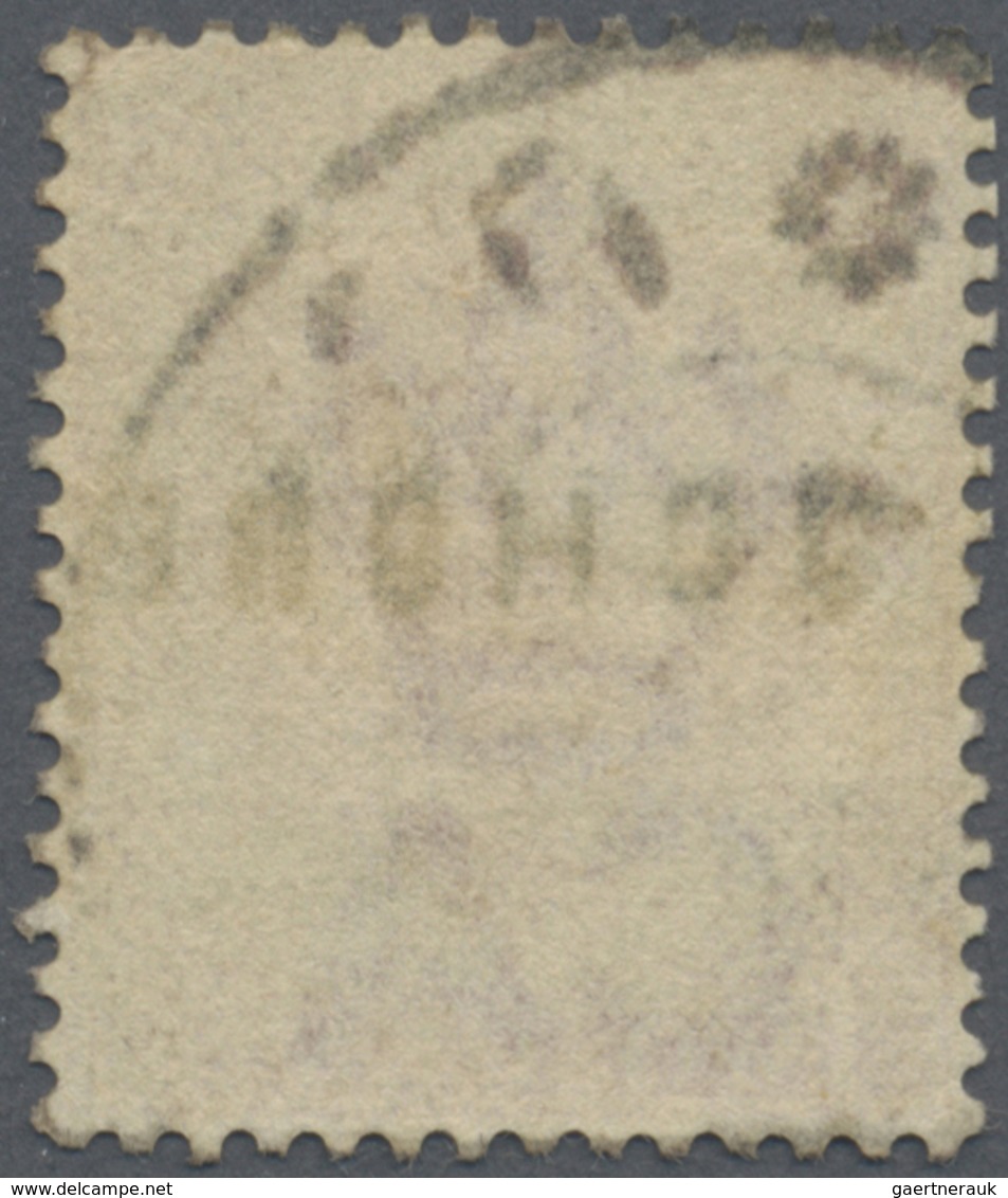O Malaiische Staaten - Johor: 1884-86 QV 2c. Pale Rose Overprinted "JOHORE" (16¾ Mm) With "H" And "E" - Johore