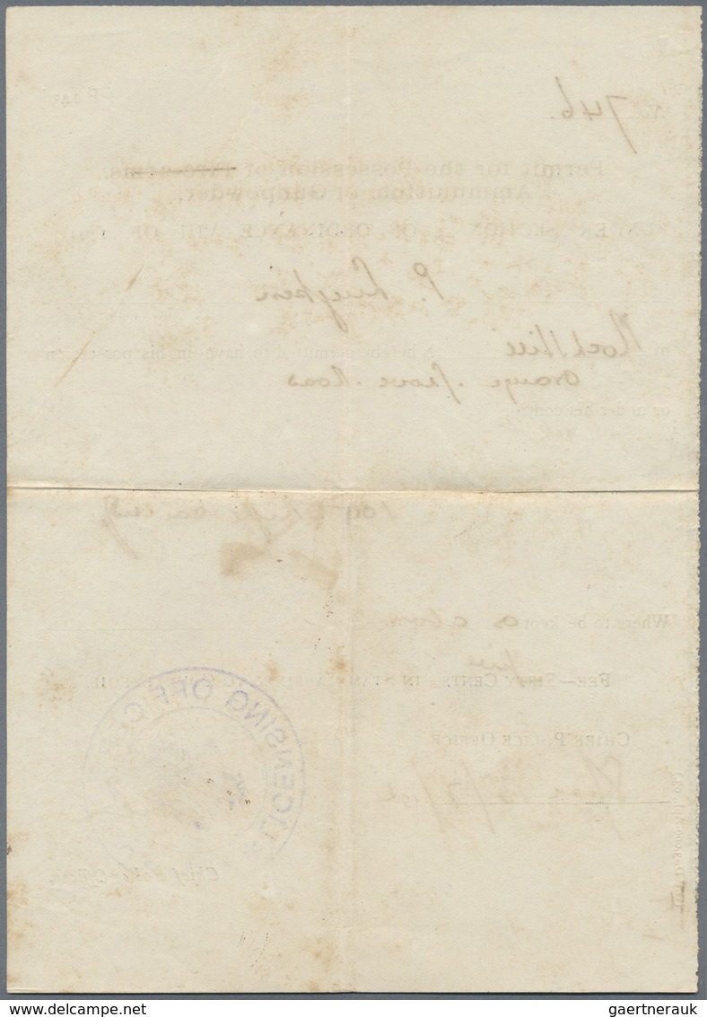 Br Malaiische Staaten - Johor: Johore 1904 (3 Mar.) "on johore government service" envelope (with embos