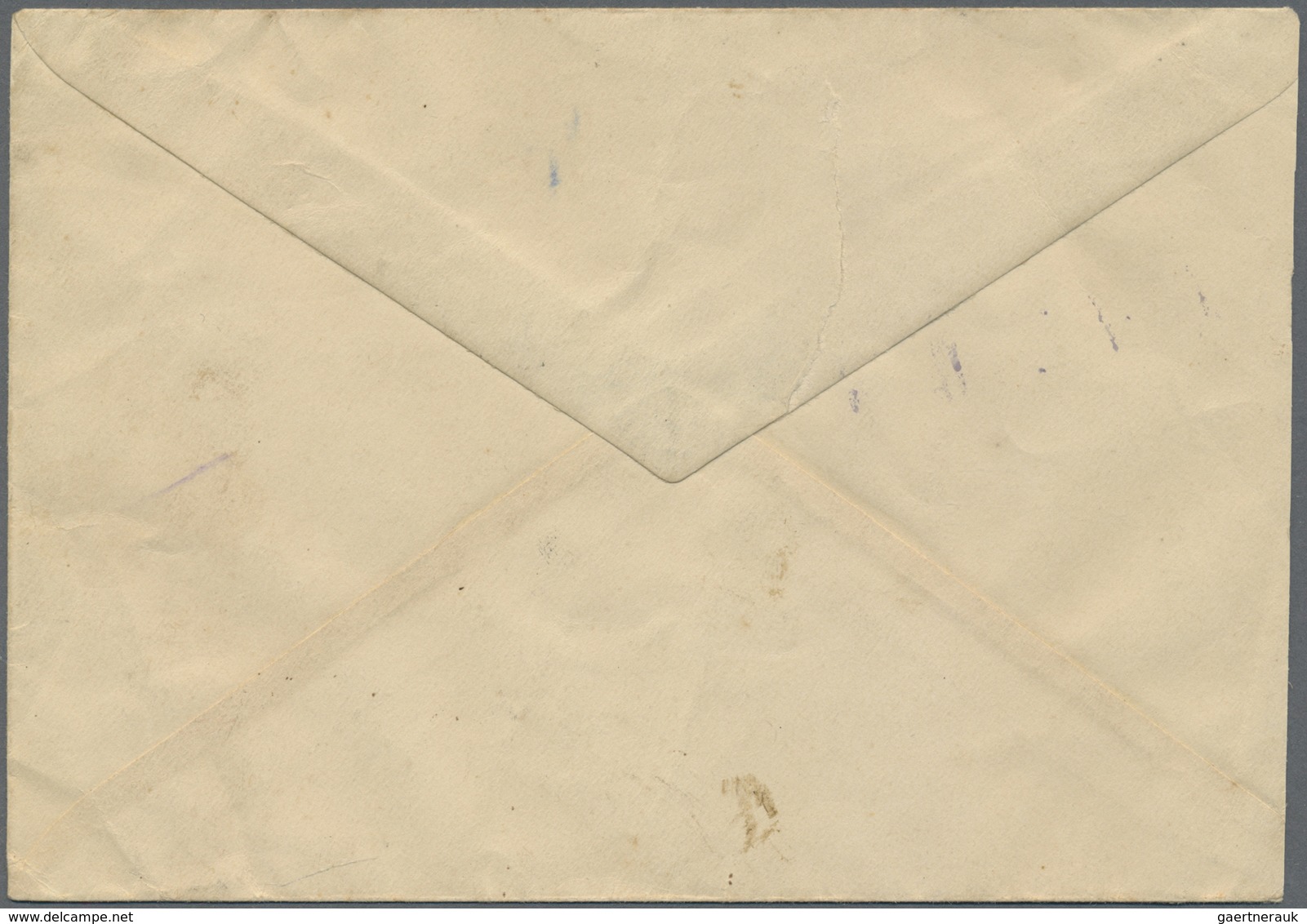 Br Malaiische Staaten - Kedah: BRITISH MILITARY ADMINISTRATION: 1945 (9.10.), Stampless Cover Of The Fr - Kedah