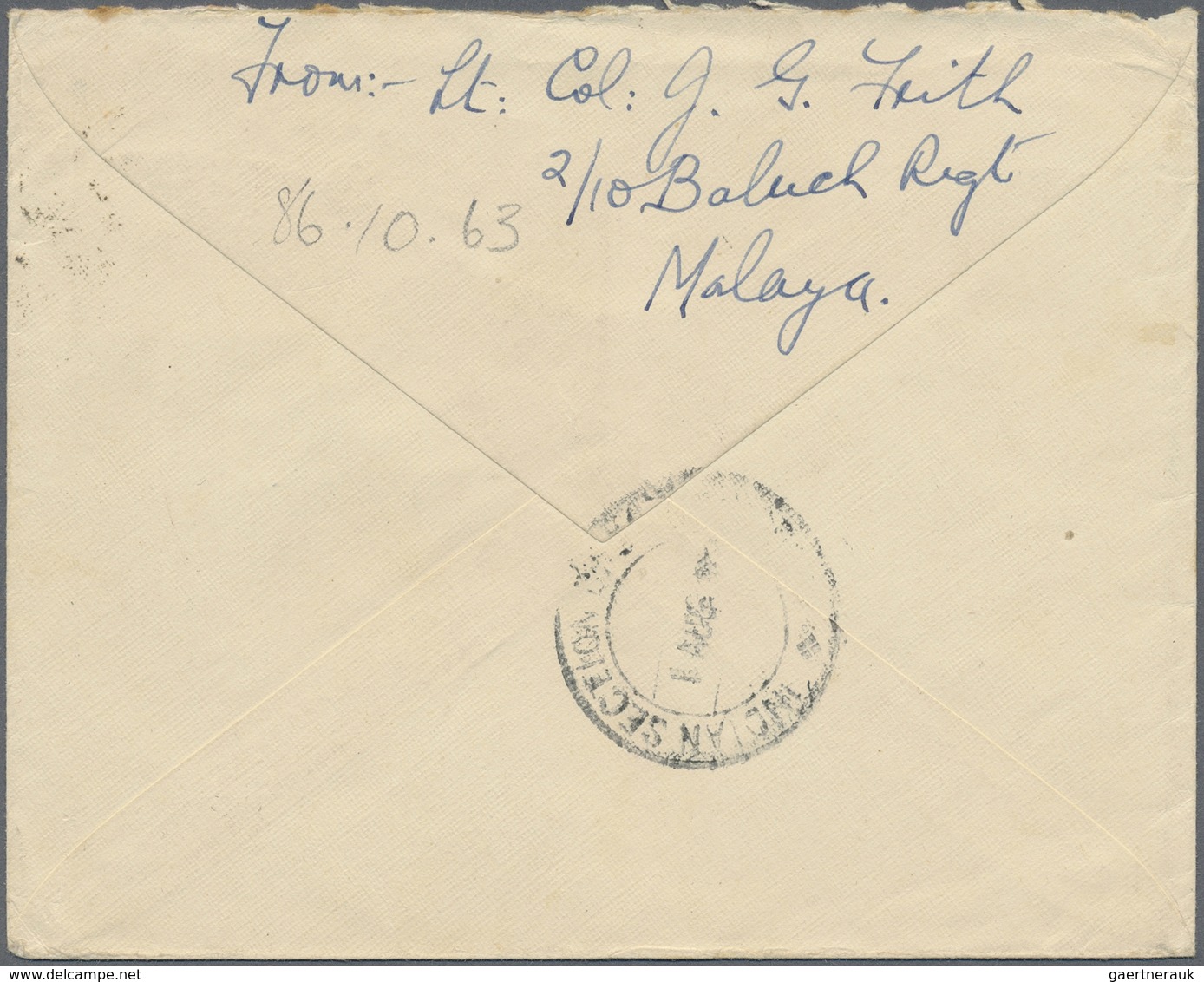 Br Malaiische Staaten - Kelantan: 1937/41, Sultan Ismail, Two Covers To Canada: 4 C. Pair Tied "F.P. O. - Kelantan