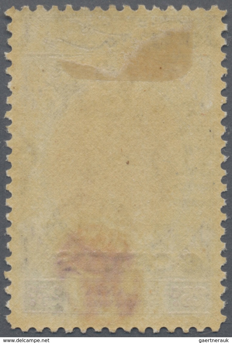 * Malaiische Staaten - Kelantan: Japanese Occupation, 1942, Sunagawa Seal, 6 C./25 C., Unused Mounted - Kelantan