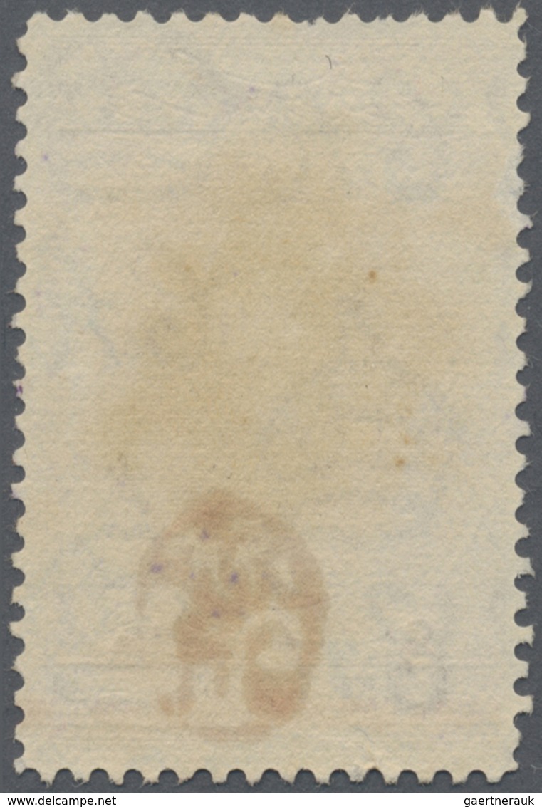 O Malaiische Staaten - Kelantan: Japanese Occupation, 1942, Handa Seal, 8 C./5 C., Surcharge Variety " - Kelantan