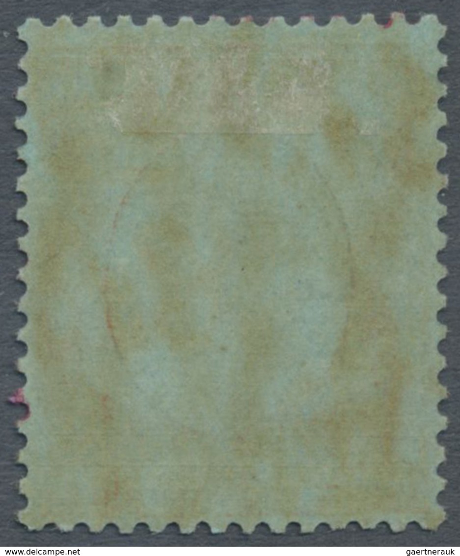 * Malaiische Staaten - Malakka: Japanese Occupation, 1942, KGVI $1 With Portion Of Large Seal In Reddi - Malacca