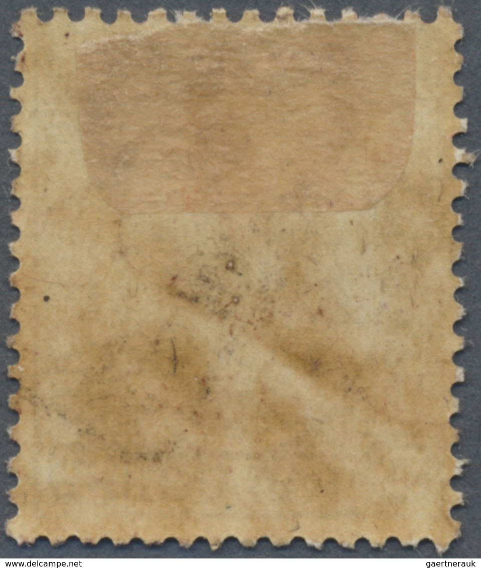 * Malaiische Staaten - Pahang: General Issues, 1942, Small Seal In Brown On Pahang 5 C., Unused Mounte - Pahang