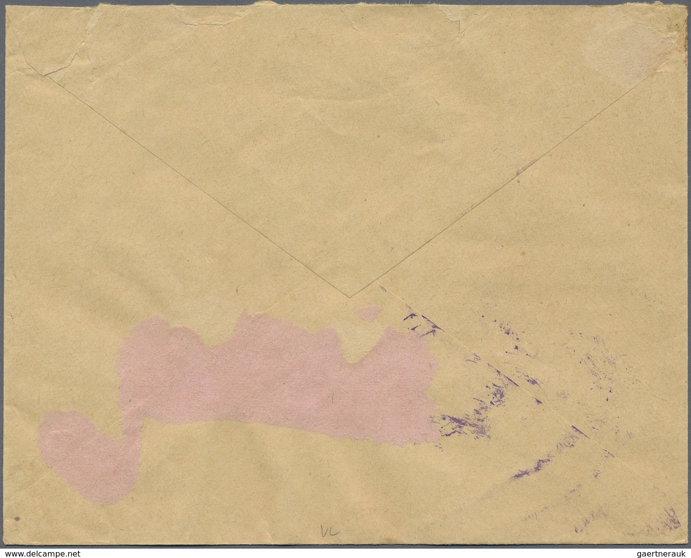 Br Malaiische Staaten - Pahang: Japanese Occupation, 1942, 10 C. Pahang Ovpt. "Dai Nippon 2602...", Use - Pahang