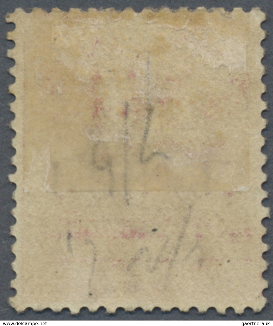 * Malaiische Staaten - Perak: 1884, Straits Settlements QV 2c. Pale Rose Wmkd. Crown CA With INVERTED - Perak