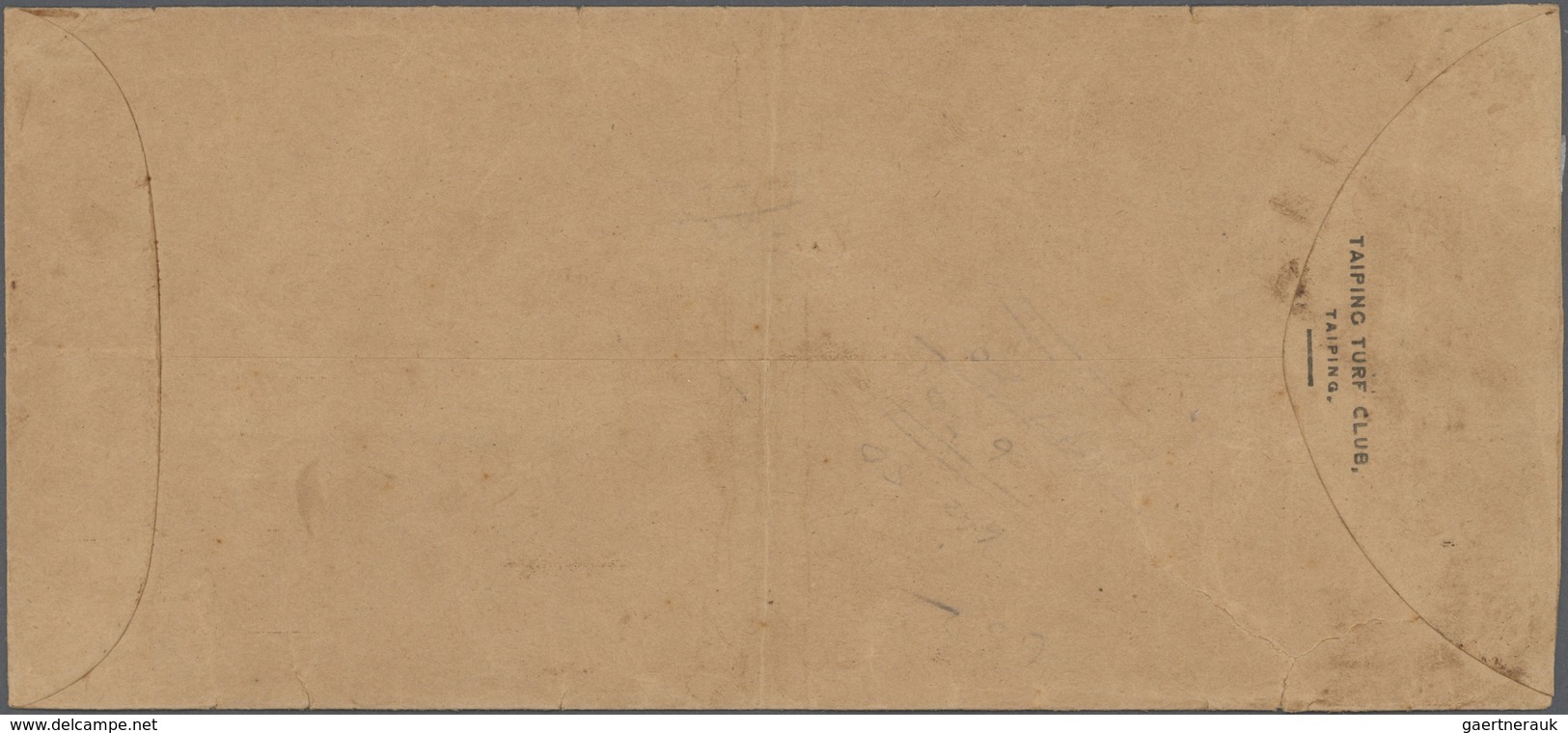 Br Malaiische Staaten - Perak: 1942. Official Mail Envelope (vertical Fold) Endorsed 'O.G.S.' (On Gover - Perak