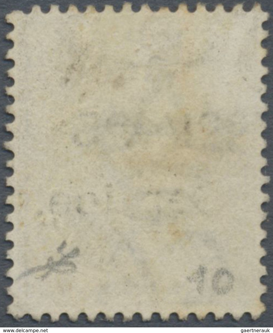 O Malaiische Staaten - Perak-Dienstmarken: 1894 5c. Blue With Overprint "Service." INVERTED, Used And - Perak