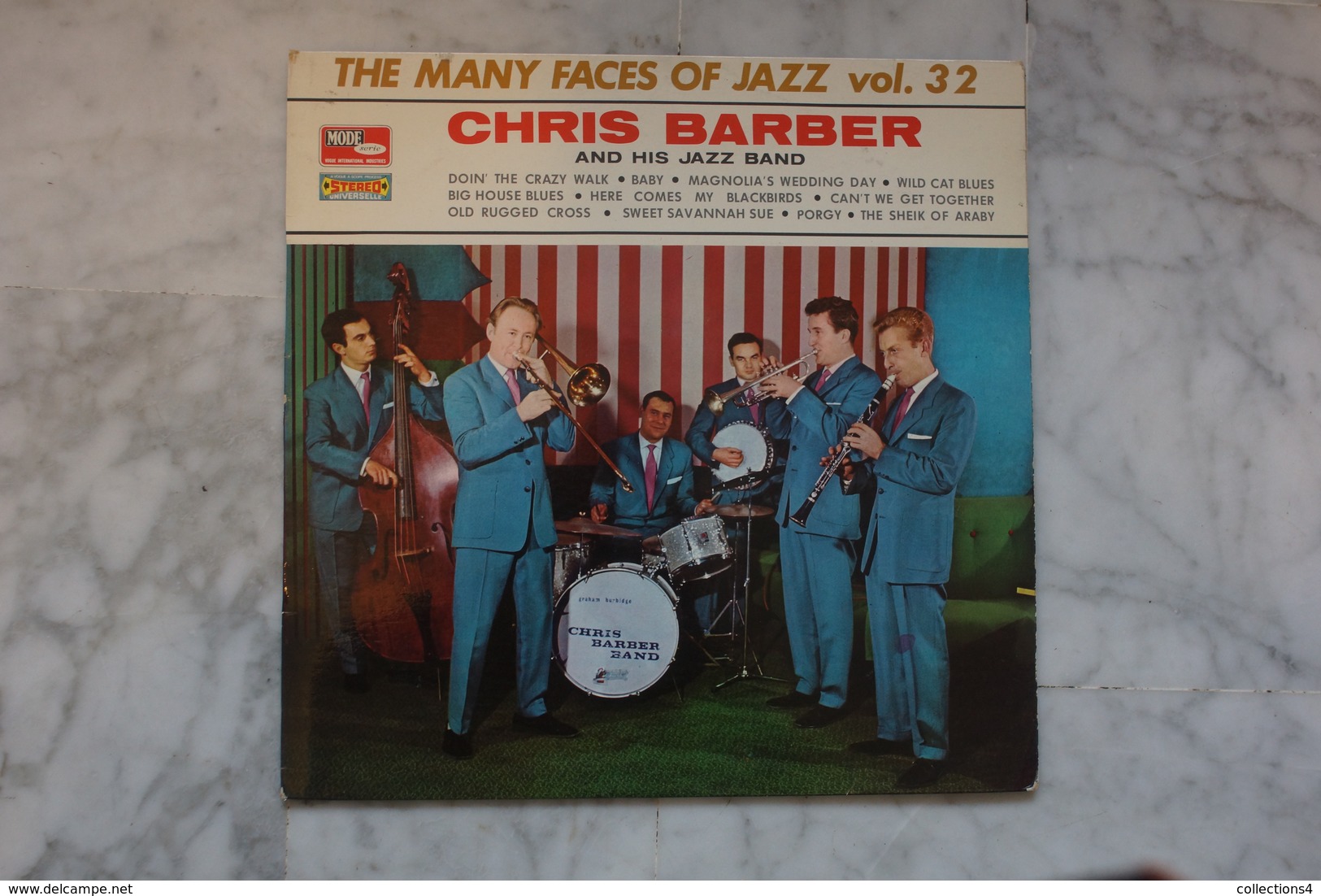 THE MANY FACES OF JAZZ VOL 32 CHRIS BARBER LP   DE 19?? EN BIEM - Jazz