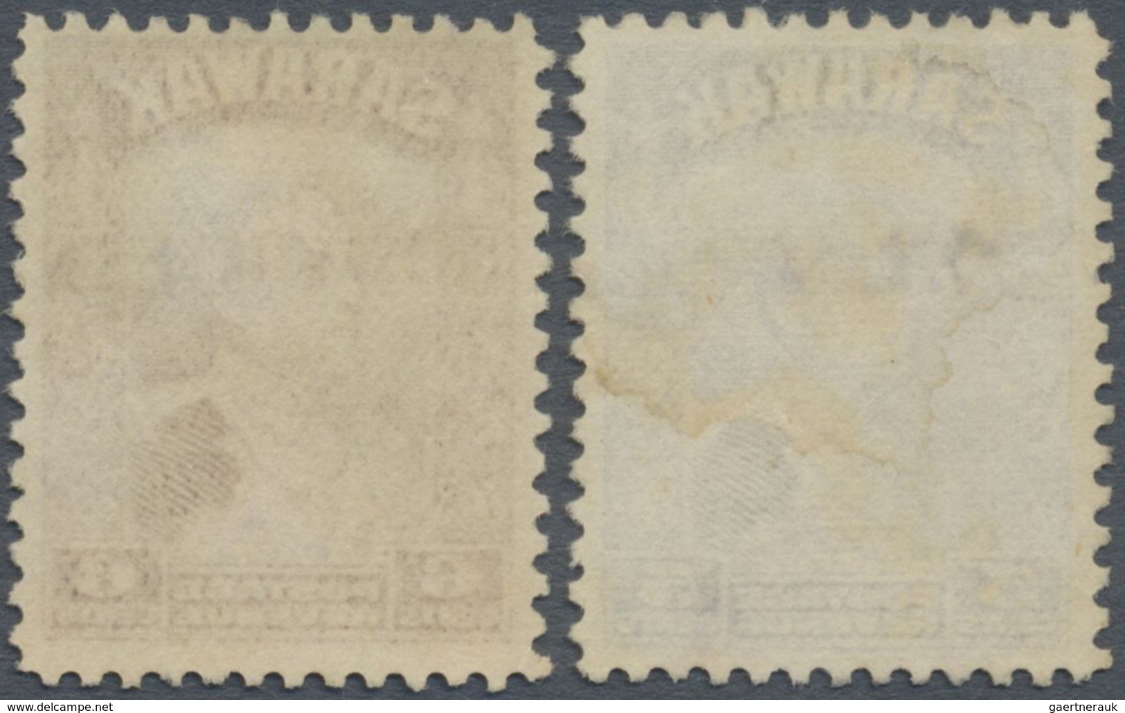 O Malaiische Staaten - Sarawak: Japanese Occupation, 1942, 5 C.  Violet And 6 C. Lake-brown, Both With - Other & Unclassified