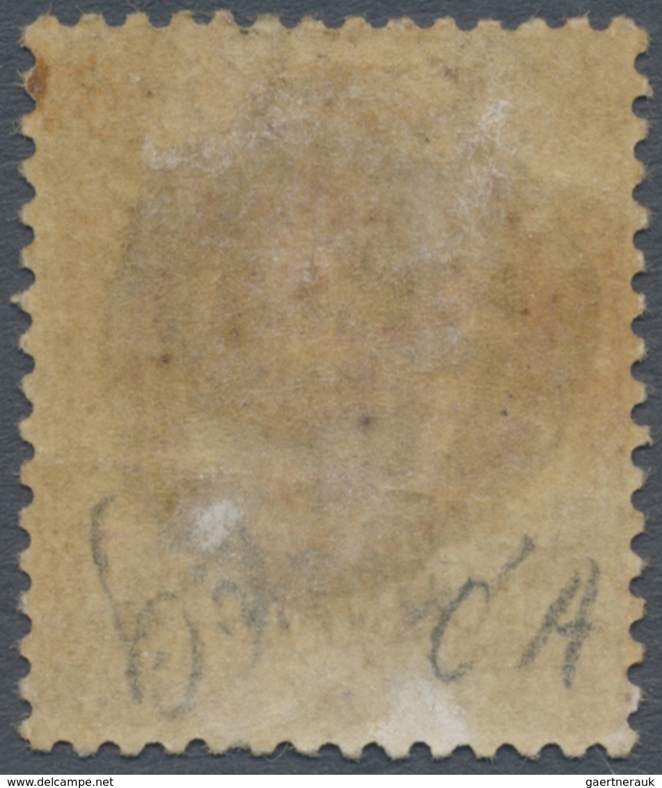 * Malaiische Staaten - Selangor: 1882, Straits Settlements QV 2c. Brown With Wmk. Crown CA With RED Ha - Selangor