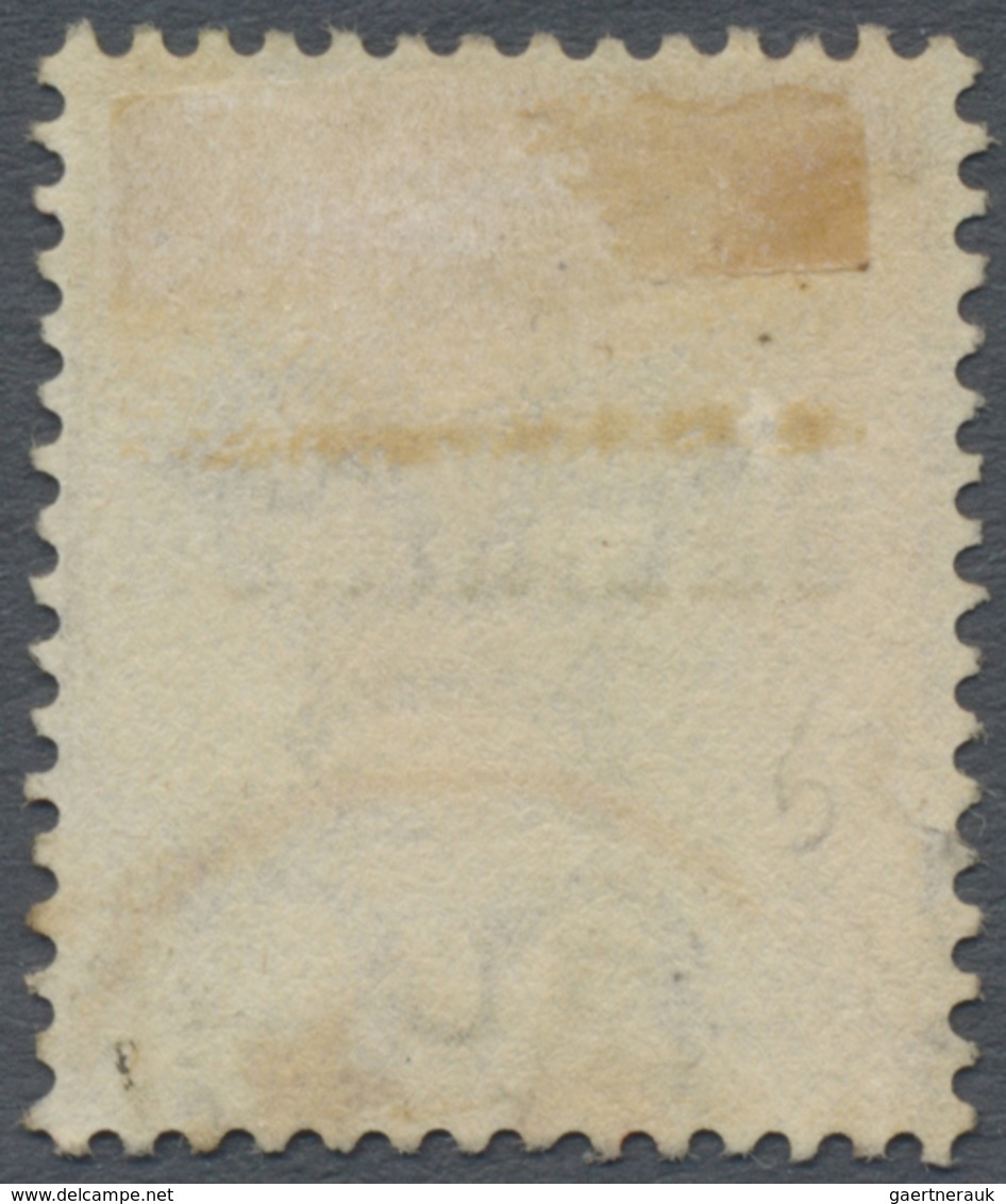 O Malaiische Staaten - Selangor: 1881-82 2c. Brown, Wmk Crown CC, Overprinted "SELANGOR" Of Type 1 ("S - Selangor