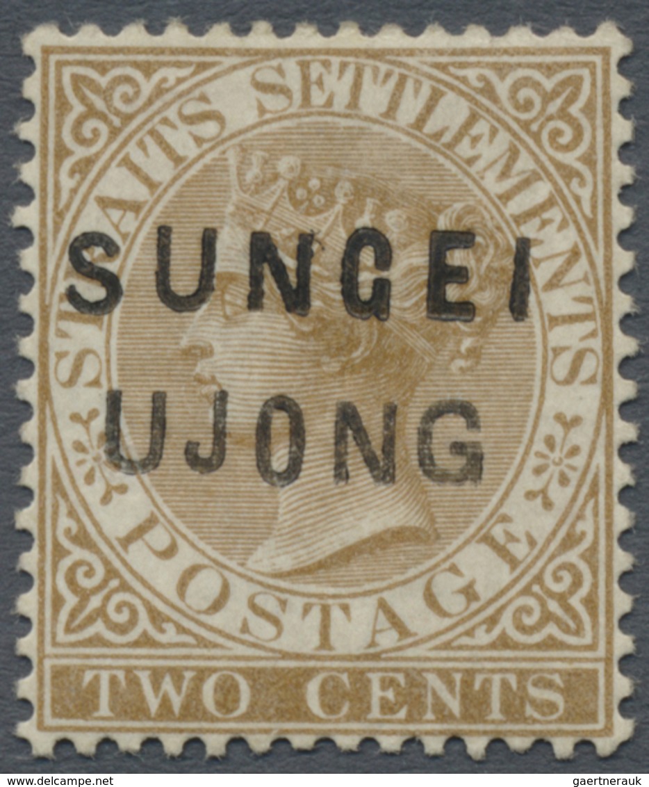 * Malaiische Staaten - Sungei Ujong: 1881 2c. Brown, Wmk Crown CC, Overprinted "SUGEI/UJONG" Of Types - Autres & Non Classés