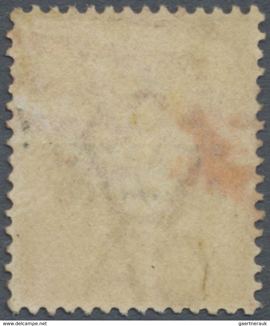 Br Malaiische Staaten - Sungei Ujong: 1885-90 2c. Rose With ERROR OVERPRINT "SUNGEI/UNJOG" (for SUNGEI/ - Andere & Zonder Classificatie