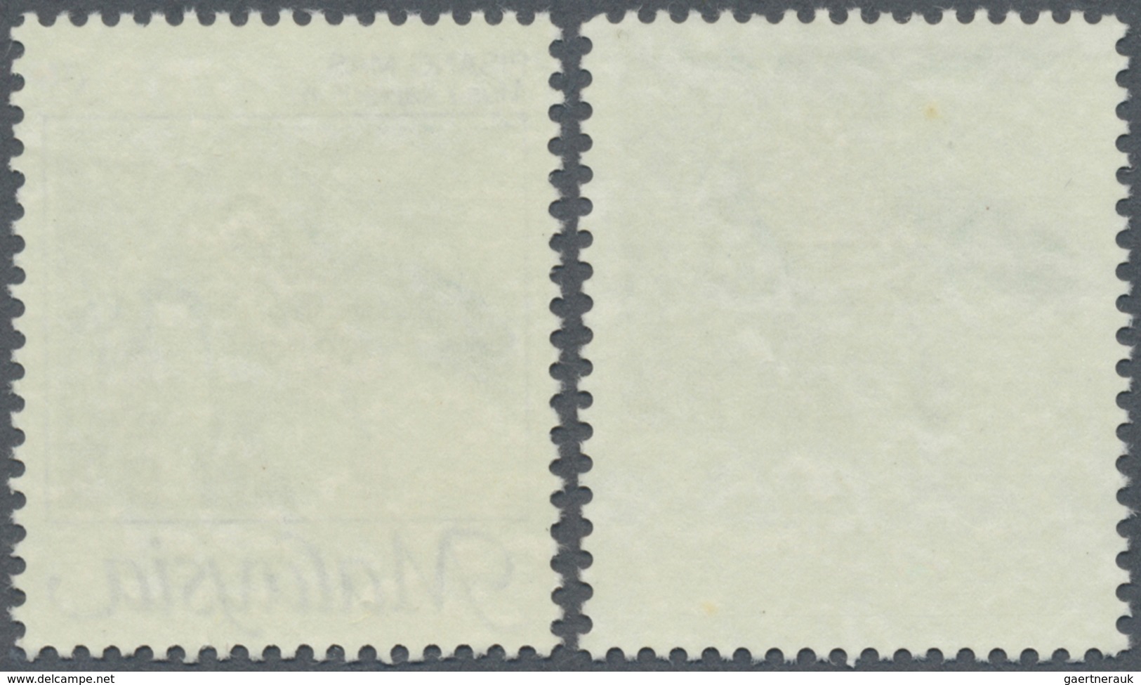 ** Malaysia: 1986, Fruits $5 'Banana' (Musa Sapientum) With BLACK OMITTED And Shifted Perforation To To - Maleisië (1964-...)