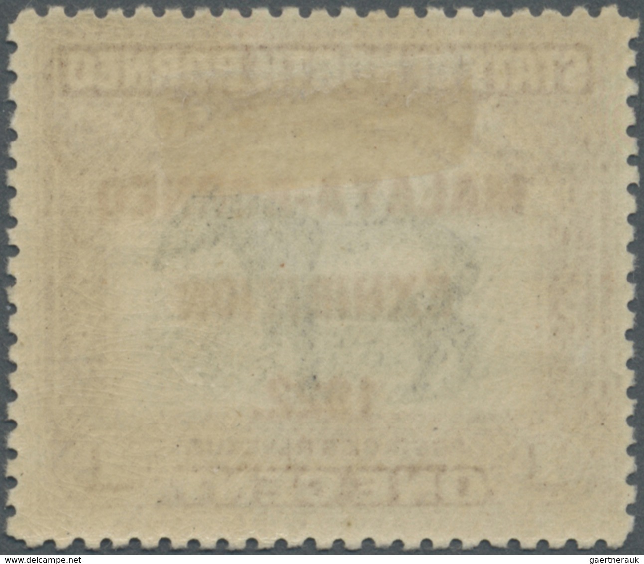 * Nordborneo: 1922, Malaya-Borneo Exhibition 1c. 'Malayan Tapir' With Opt. Variety 'BORNEQ' Mint Light - Noord Borneo (...-1963)