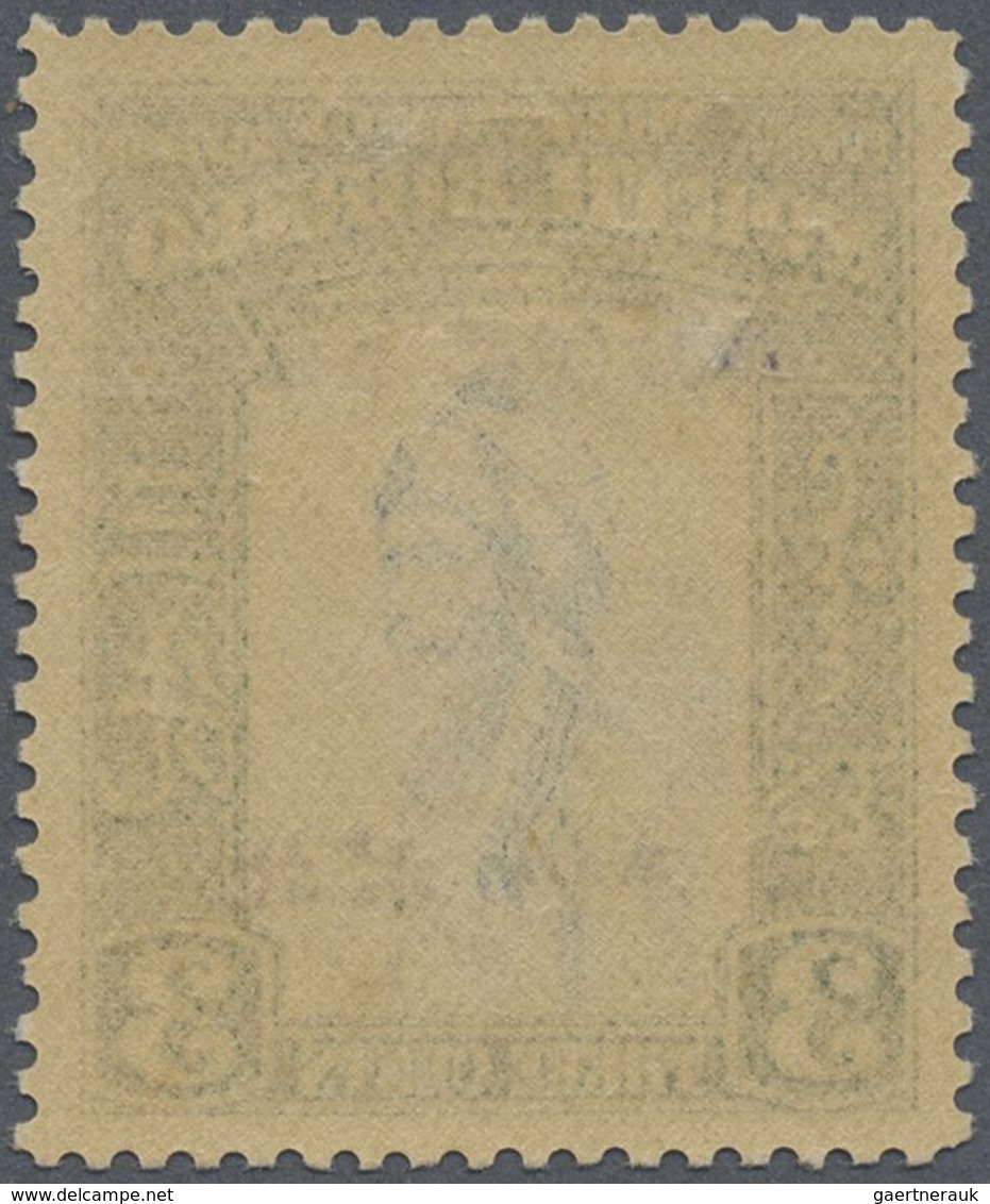 * Nordborneo: Japanese Occupation,  1944, 3 C. Slate Blue And Green, Ovpt. On Already Violet Ovpt. Sta - Noord Borneo (...-1963)