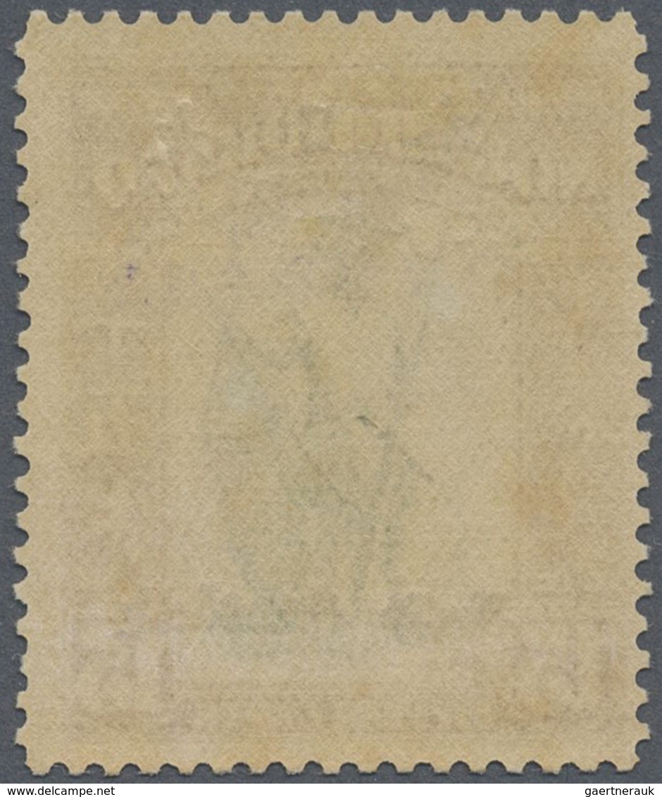 * Nordborneo: Japanese Occupation,  1944, 15 C. Blue Green And Brown, Ovpt. On Already Violet Ovpt. St - North Borneo (...-1963)