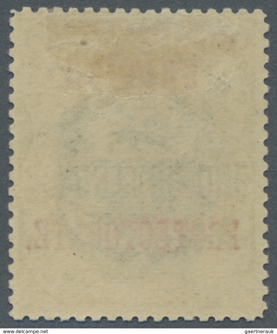 * Nordborneo - Portomarken: 1902-12 6c. Black & Bistre-brown With Central Overprint "POSTAGE DUE" INVE - North Borneo (...-1963)