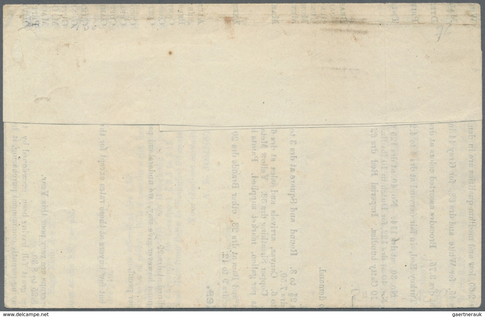 Br Singapur: 1857. Stampless Printed Circular Written From Singapore Dated '21st Dec 1857' Addressed To - Singapore (...-1959)