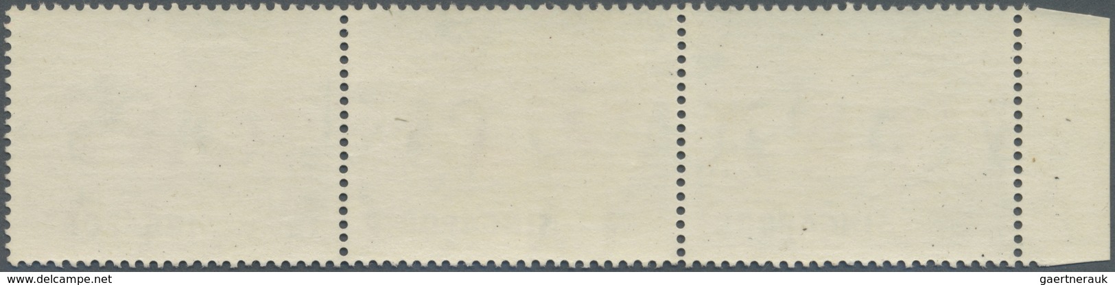 ** Singapur: 1962, Definitive Issue 5c. 'Orange Clownfish' Horiz. Strip Of Three From Left Margin With - Singapore (...-1959)