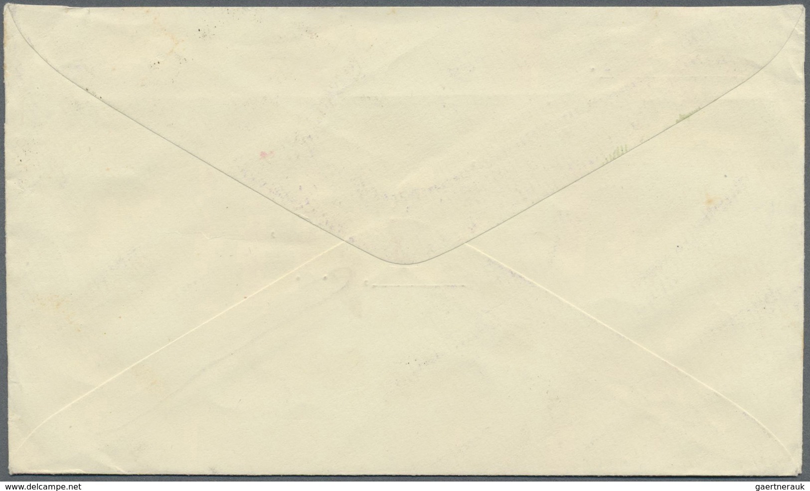 Br Nordborneo: 1937, "Jesselton 28. Sep." Correct Air Mail Postage Of 25 Cents Per 1/2 Oz. (1.May 1936 - North Borneo (...-1963)