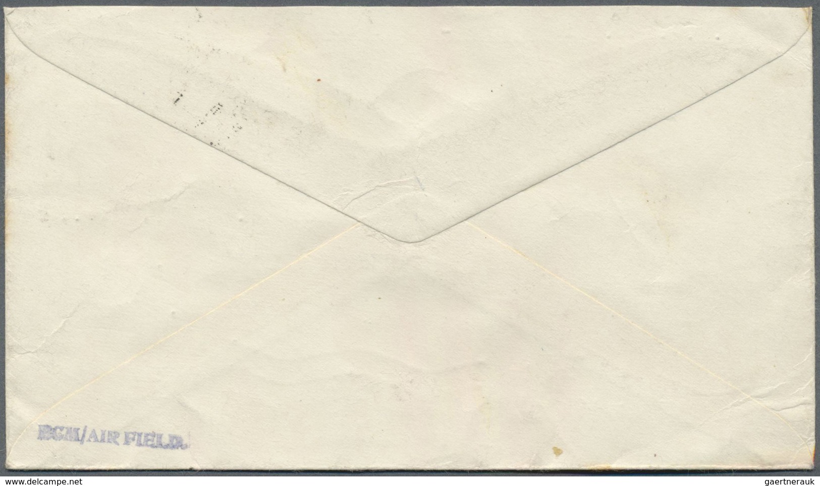 Br/ Singapur: 1933, Airmail Letter "By KLM 1st Sigapore-Amsterdam Direct Flight" Addressed To Birmingham - Singapore (...-1959)