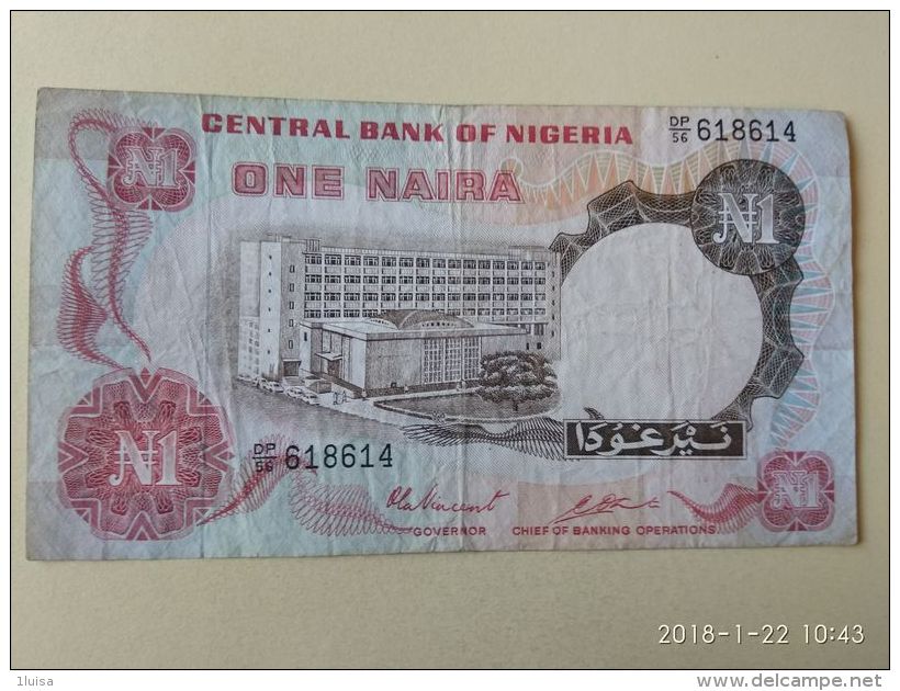 1 Naira 1973 - Nigeria