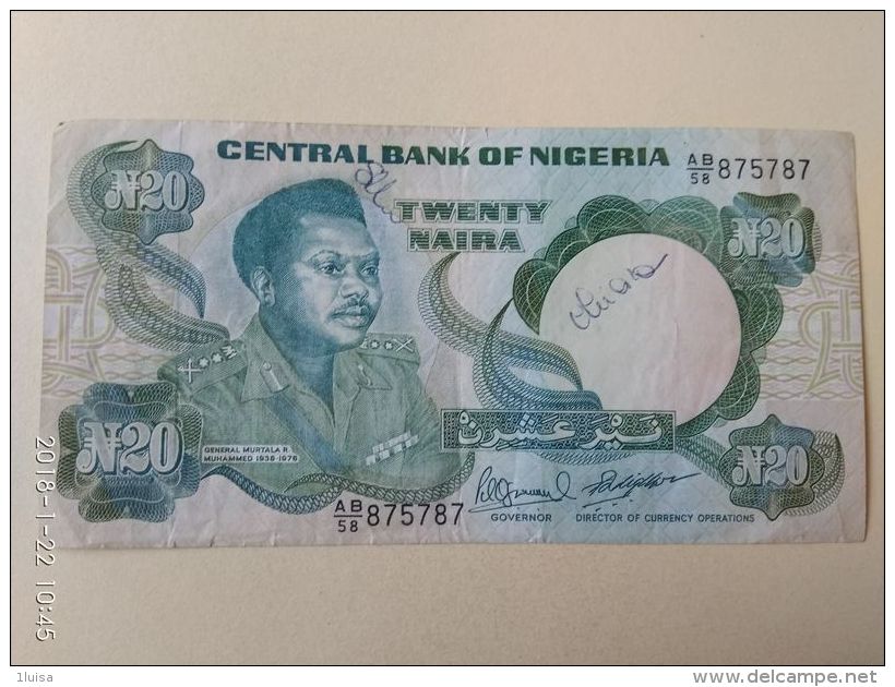 20 Naira 1984 - Nigeria