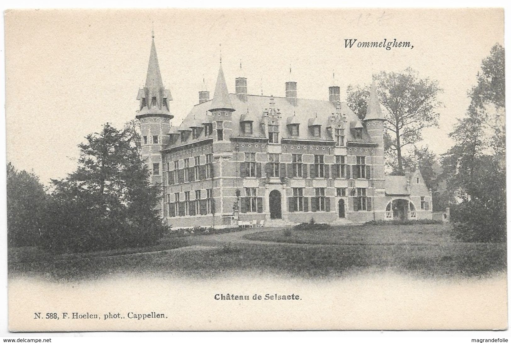 CPA PK   WOMMELGHEM  CHATEAU DE SELSAETE - Andere & Zonder Classificatie