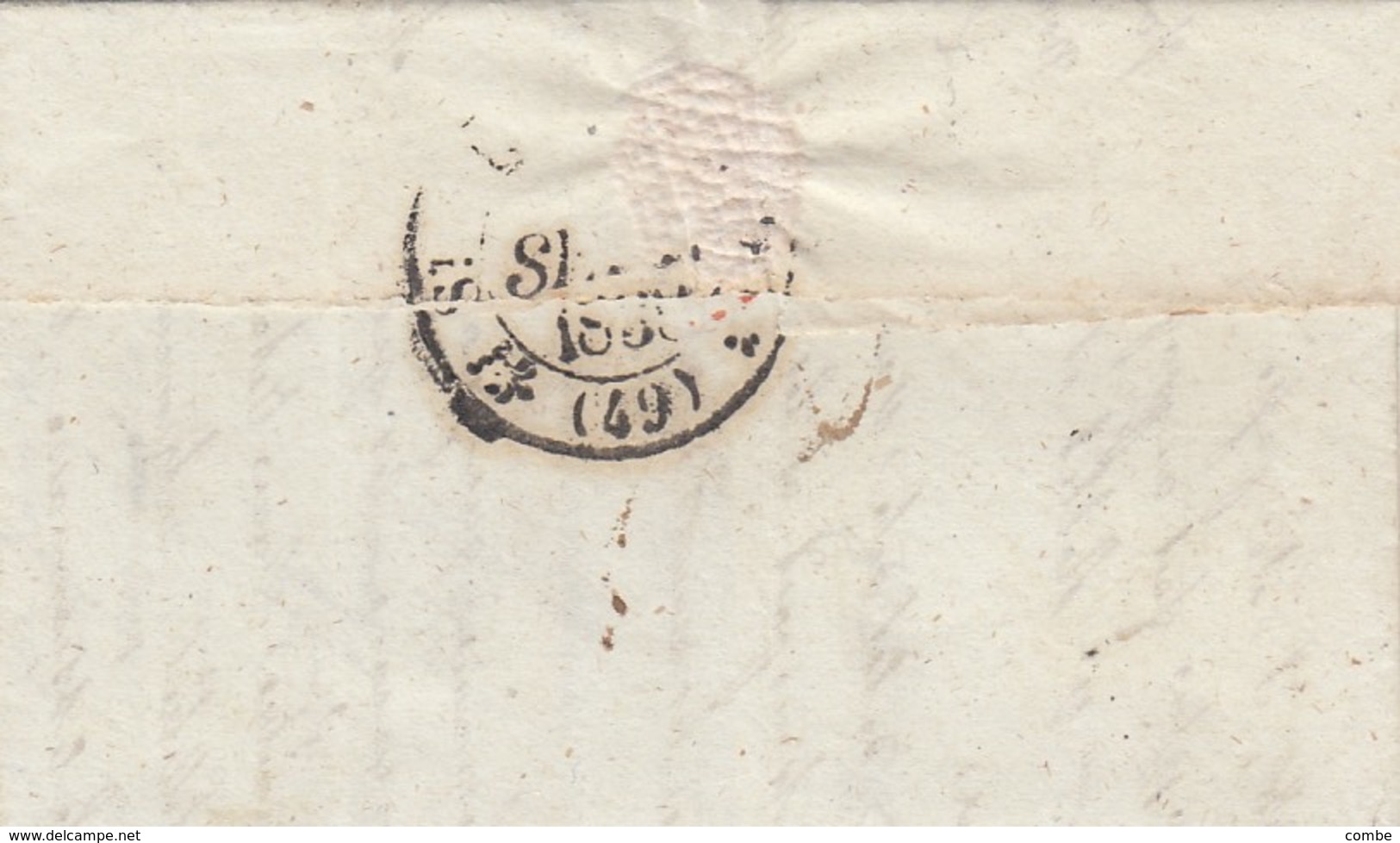 LETTRE. 11 SEPTEMBRE 1838. CHALONS-SUR-MARNE POUR EPENSE. CURSIVE 49/ SUIPPES  / 2365 - 1801-1848: Précurseurs XIX