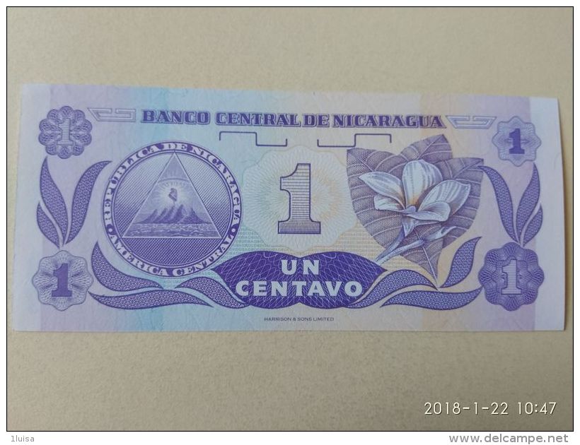1 Centavo 1991 - Nicaragua