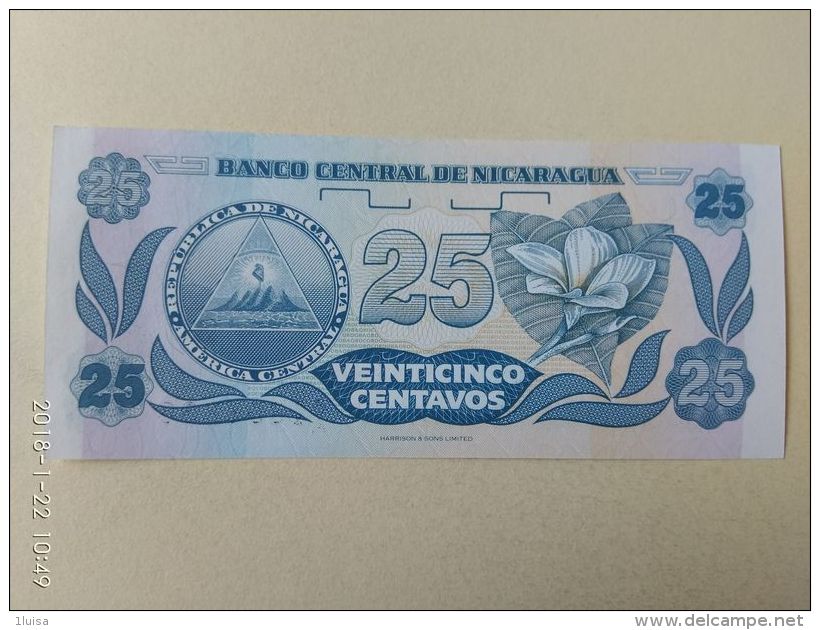 25 Centavos 1991 - Nicaragua