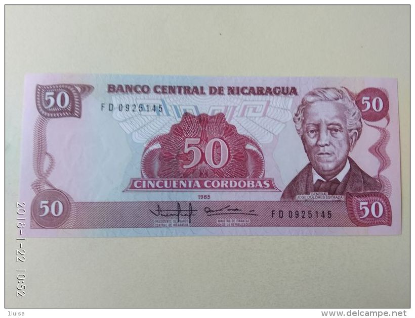 50 Cordobas  1985 - Nicaragua