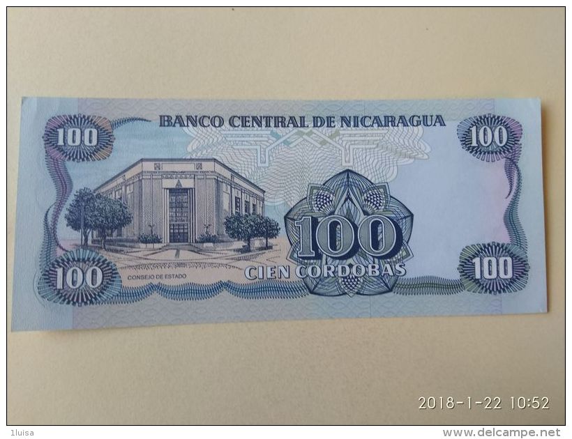 100 Cordobas  1985 - Nicaragua