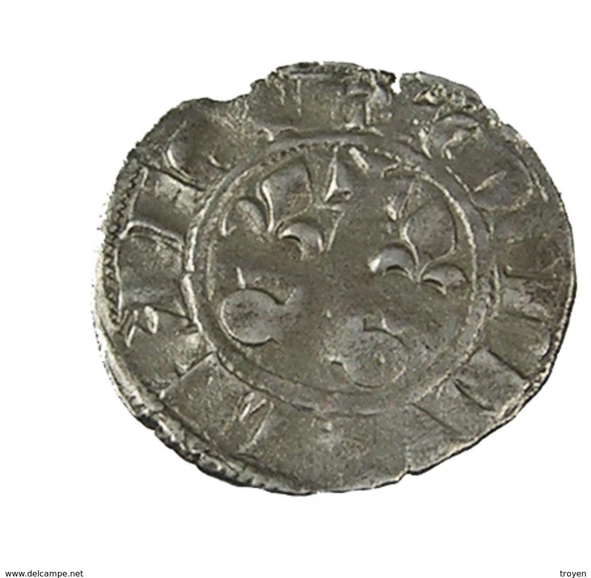 Double Tournois - Philippe IV Le Bel -  France - 1ère émission - 0,99 Gr. - - 1285-1314 Philipp IV Der Schöne