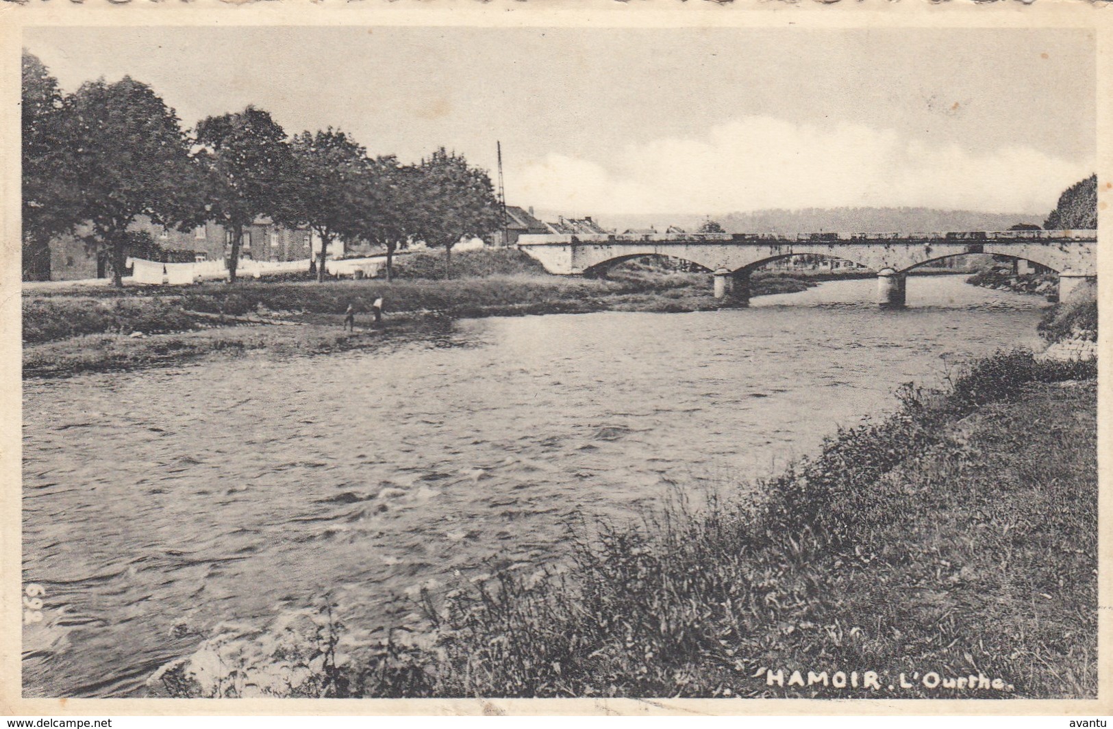 HAMOIR / LIEGE / L OURTHE ET LE PONT - Hamoir