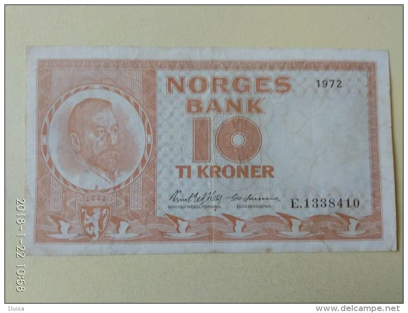 10 Korone 1972 - Norway