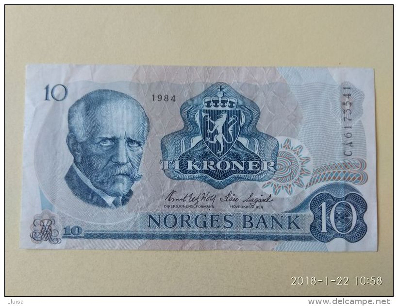 10 Korone 1984 - Norvegia