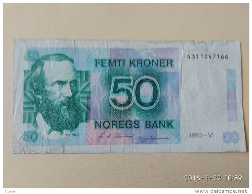 50 Korone 1990 - Norvegia