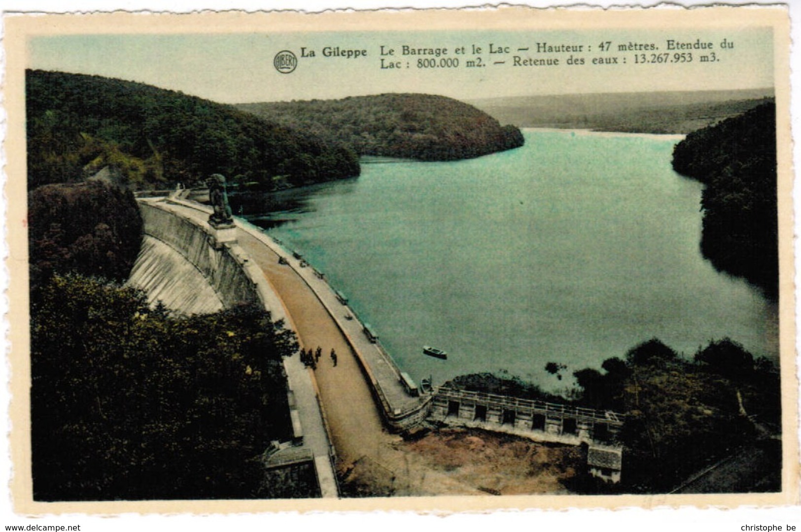 La Gileppe, Le Barrage Et Le Lac (pk41594) - Gileppe (Stuwdam)