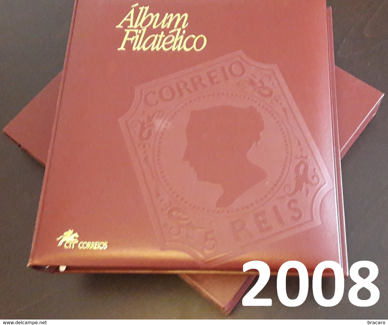PORTUGAL - ÁLBUM FILATÉLICO - Full Year Stamps + Blocks + ATM / Machine Stamps - MNH - 2008 - Book Of The Year