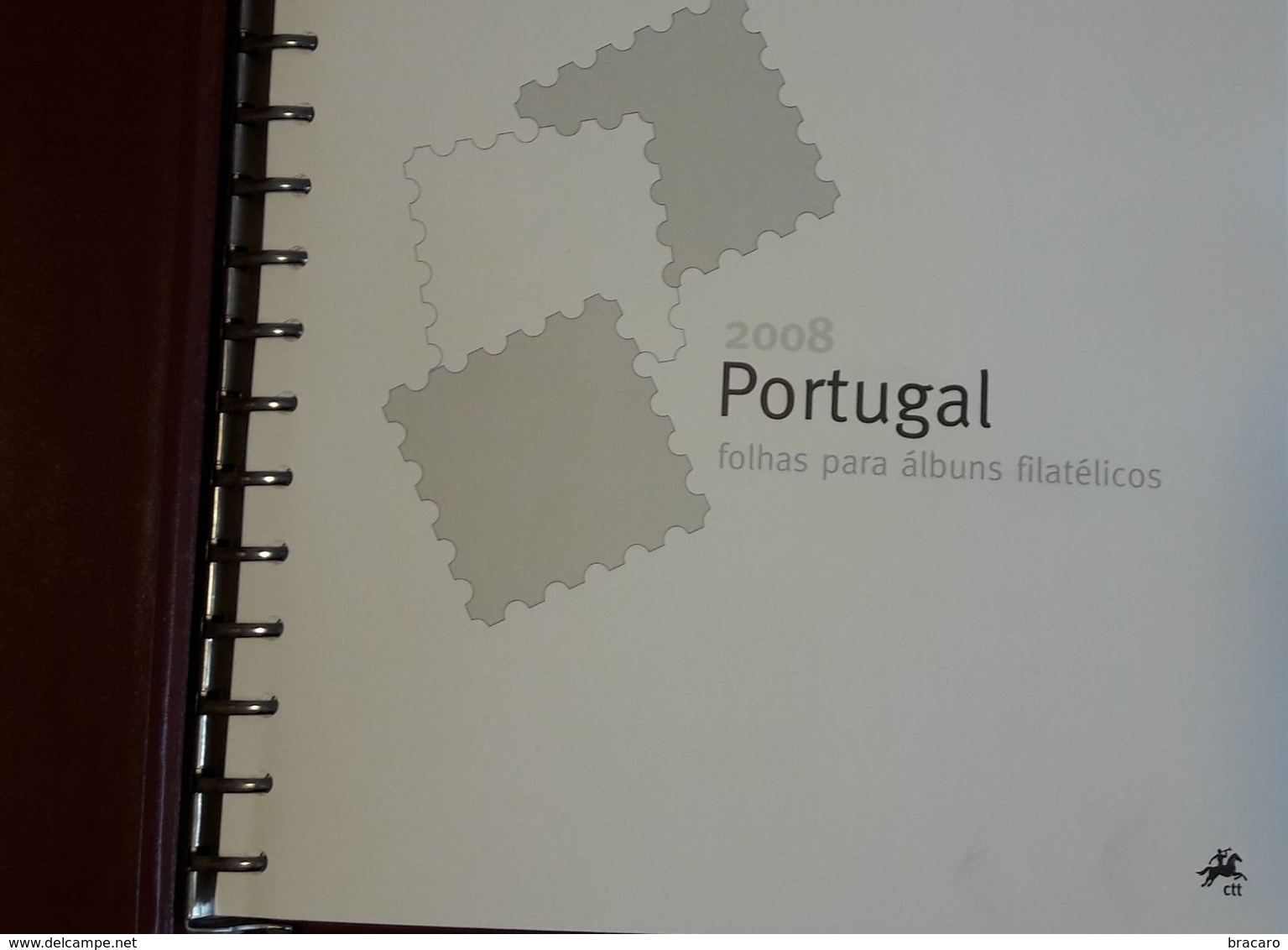 PORTUGAL - ÁLBUM FILATÉLICO - Full Year Stamps + Blocks + ATM / Machine Stamps - MNH - 2008 - Book Of The Year